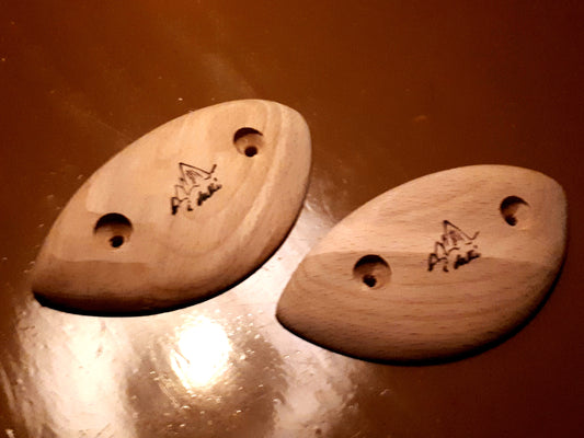 Coppia di tacche a foglia