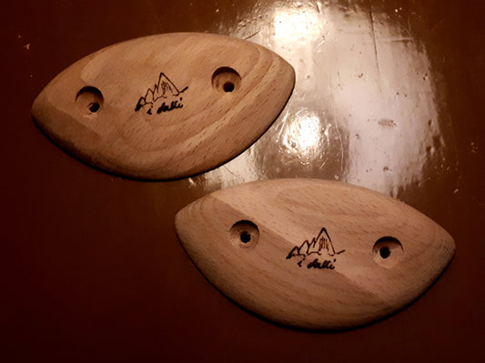 Coppia di tacche a foglia